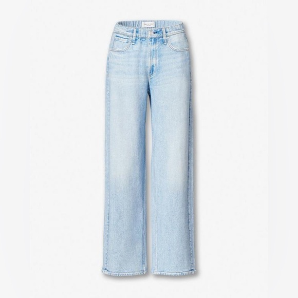 rag & bone Denim - NWT Rag&Bone Miramar Wide-Leg Pants
Cotton Terry Sweatpant Jeans Aria light blue